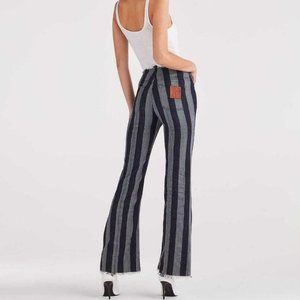 NWT 7 For All Mankind High Waist striped jeans